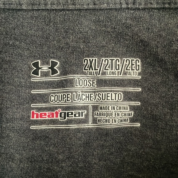 Under Armour Grey Cotton Polo - Picture 6 of 7